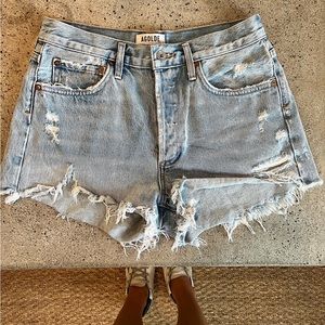 Agolde Parker Denim Shorts